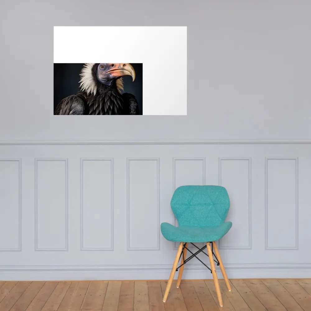 Majestic Vulture Portrait | Poster | 24″×36″
