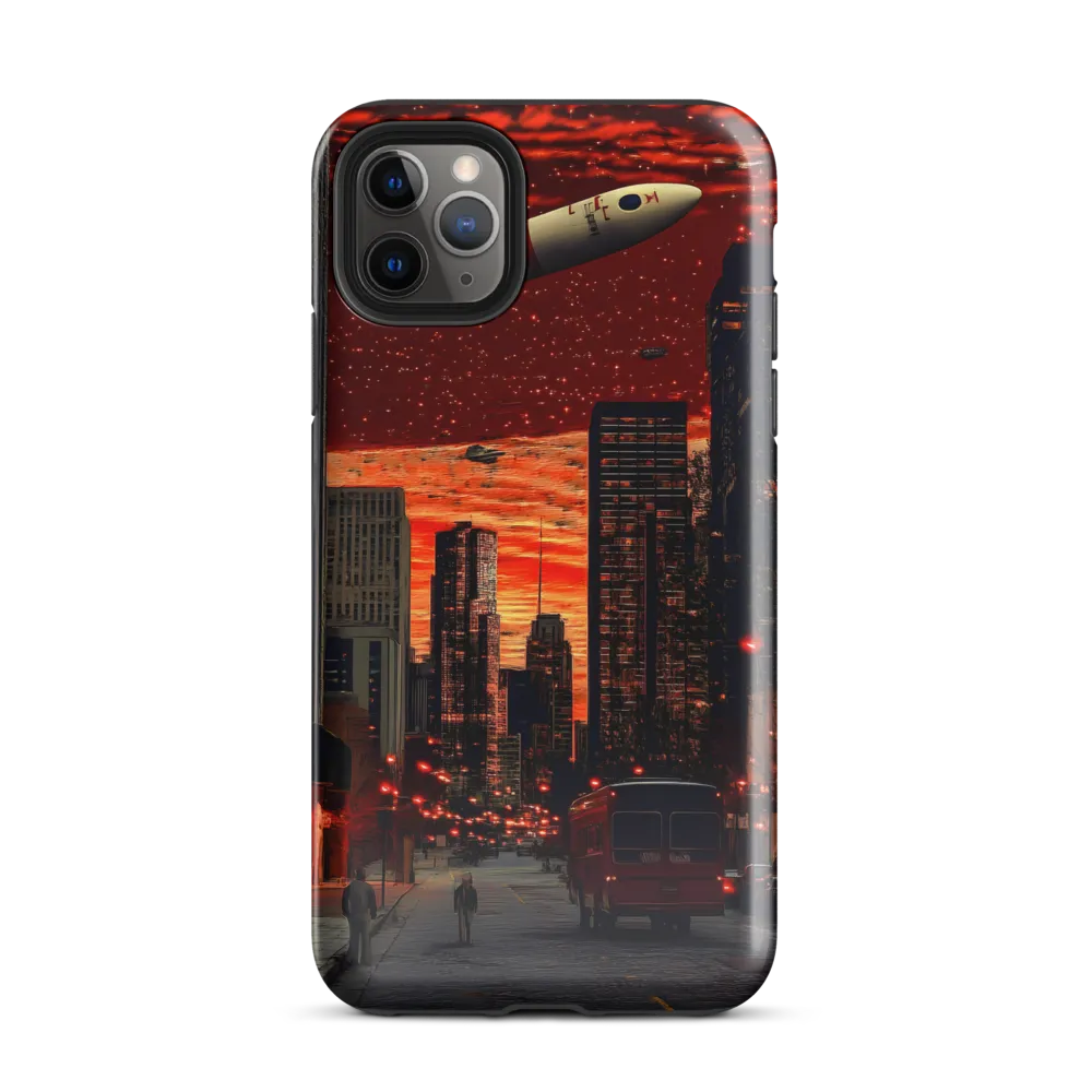 Cosmic Urban Symphony | Phone Case |  11 Pro Max | Tough Case | Glossy