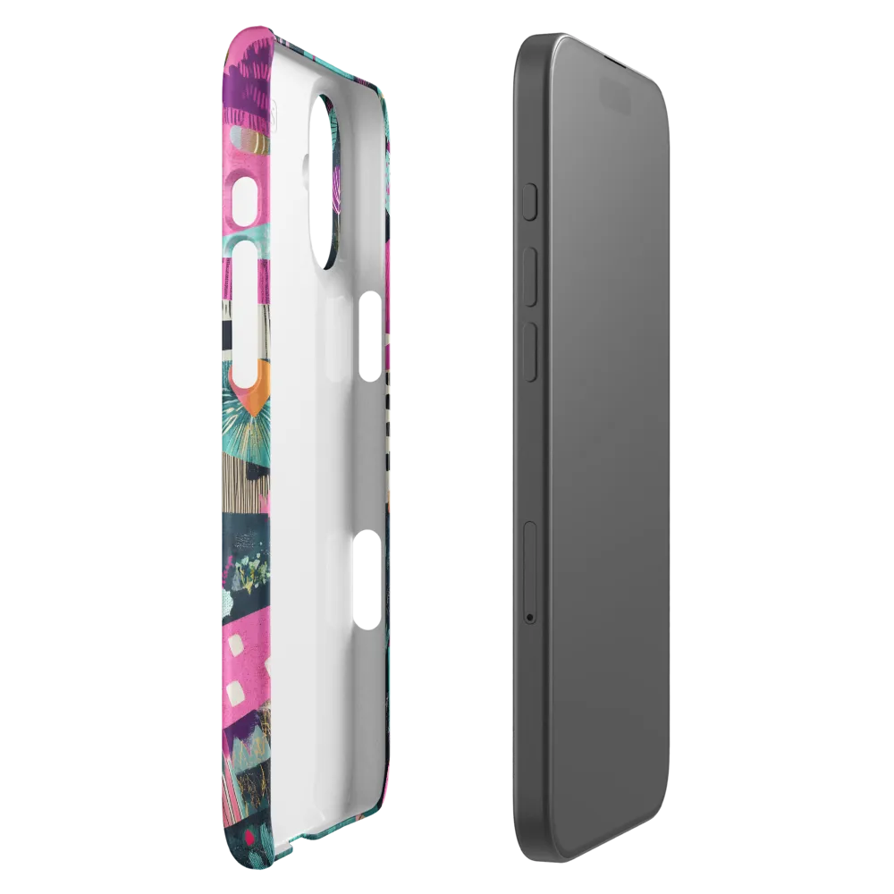Whimsical Journey Through a Vibrant Landscape | Phone Case |  16 Plus | Snap Case | Matte