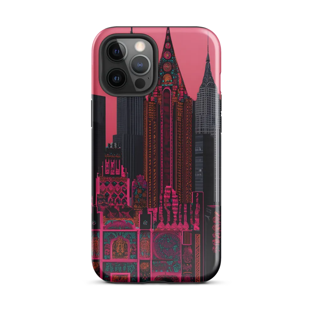 Urban Vibrance: A Digital Exploration of Skyscrapers