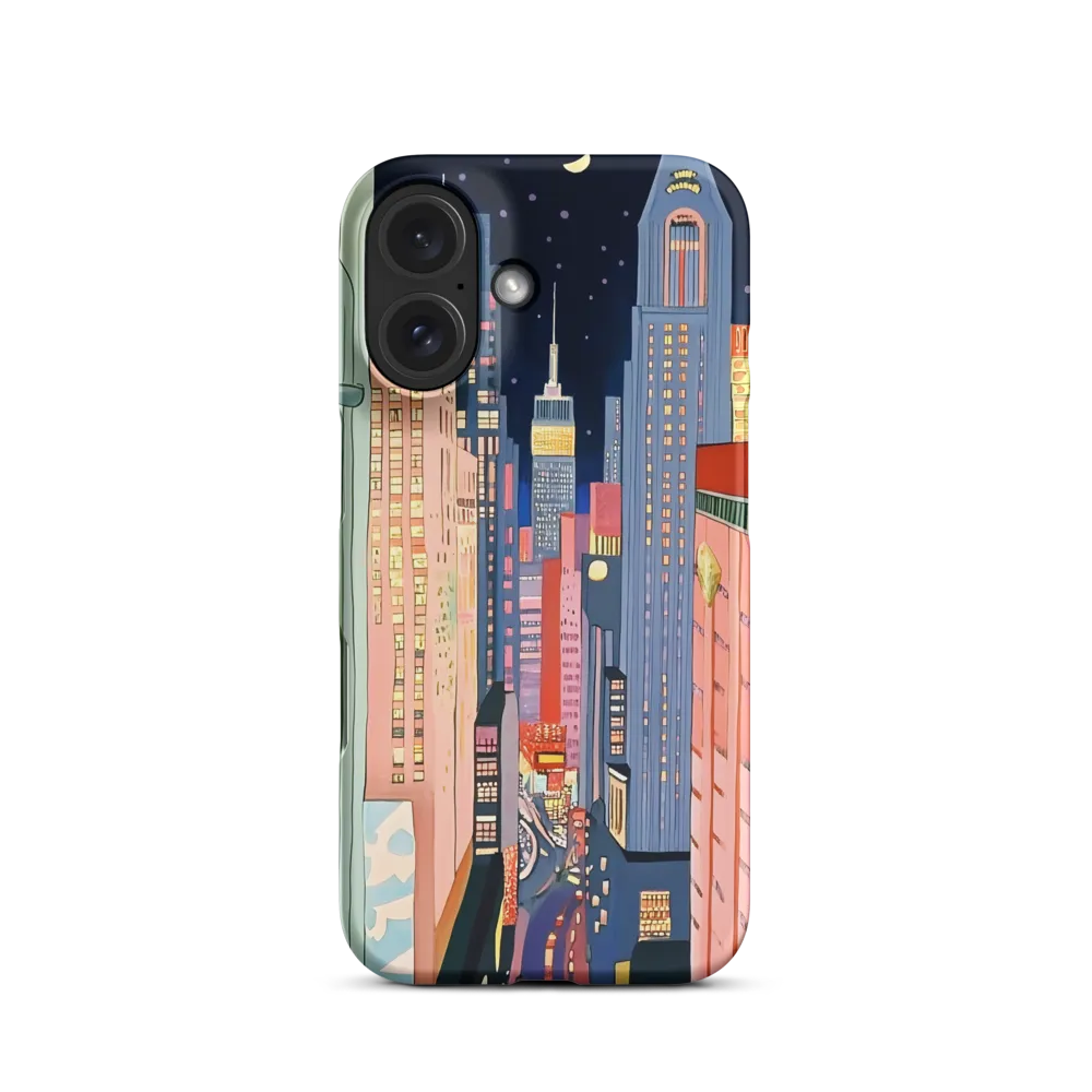 Urban Dreamscape: A Pop Art Night | Phone Case |  16 | Snap Case | Matte