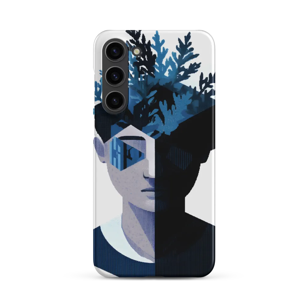 Nature's Reflection in a Surreal Portrait