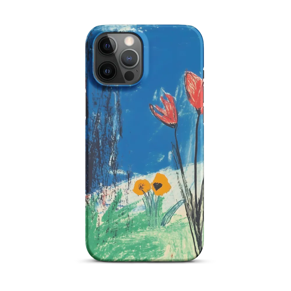 Joyful Blossoms in Blue