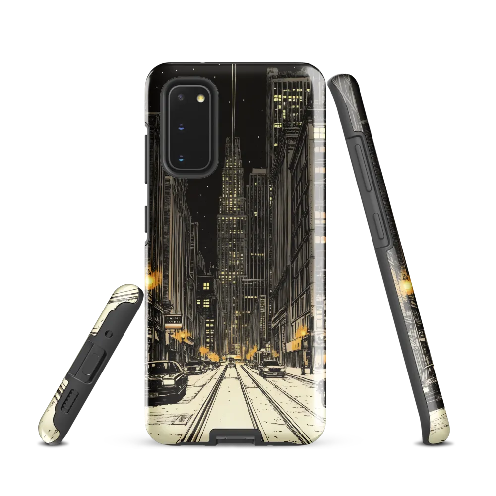 Whispers of the Night City | Phone Case |  S20 | Tough Case | Glossy