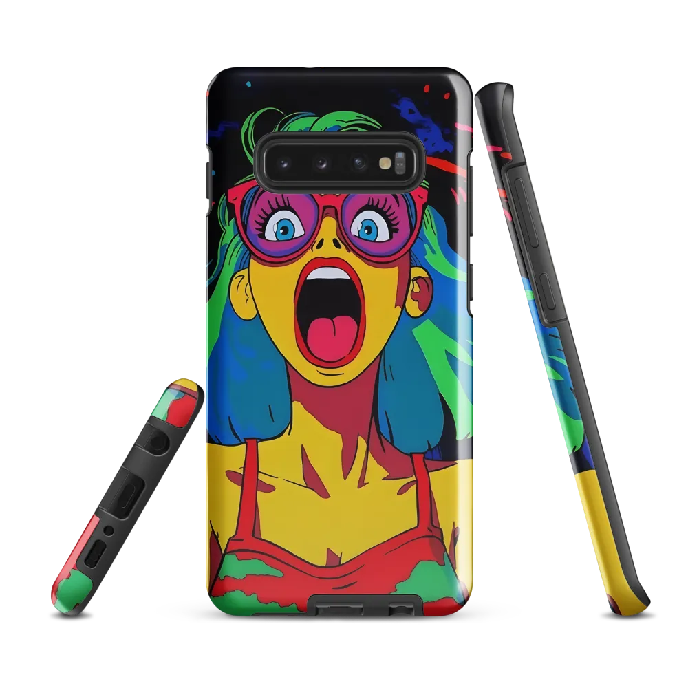 Eruption of Emotion | Phone Case |  S10 Plus | Tough Case | Glossy