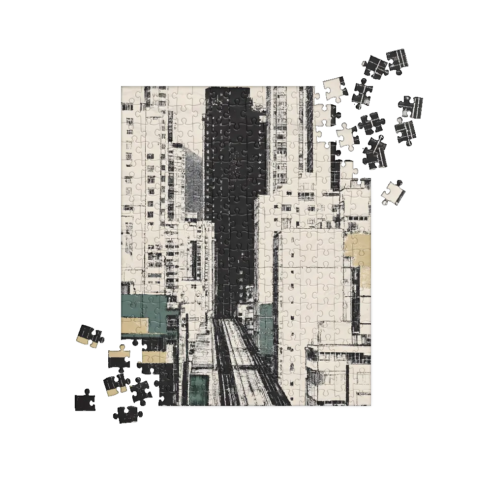 Urban Symphony: A Contemporary Cityscape