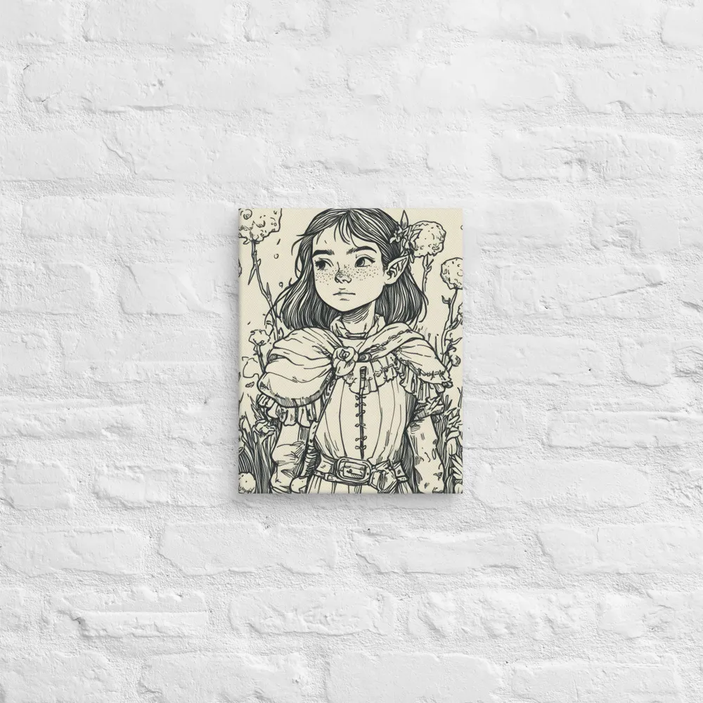 A Young Guardian of Nature | Canvas | 11″×14″