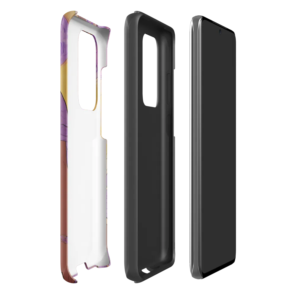 Elegance in Floral Harmony | Phone Case |  S20 Ultra | Tough Case | Matte