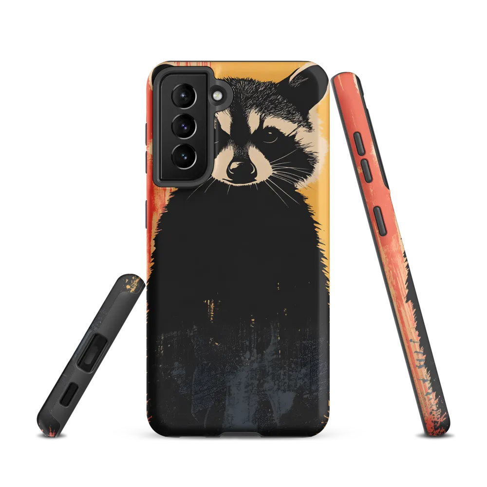 Whimsical Raccoon Portrait