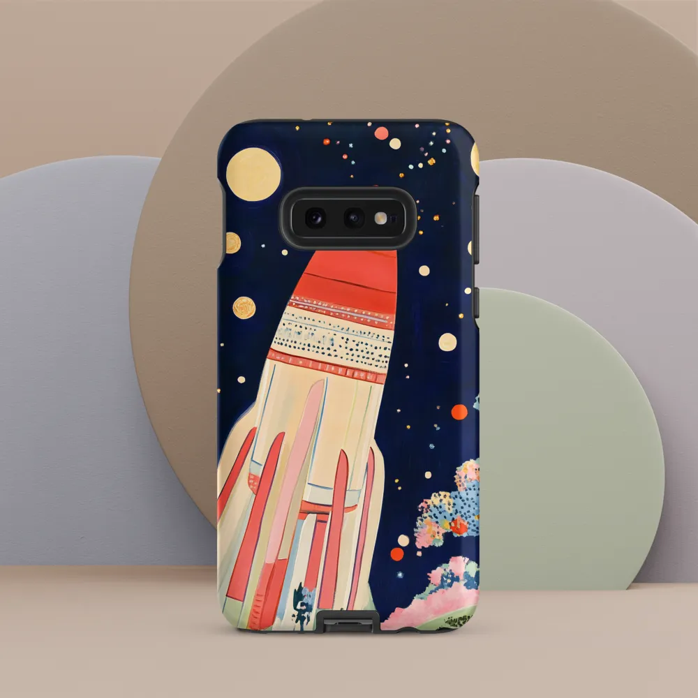 Cosmic Dreams: The Rocket's Journey