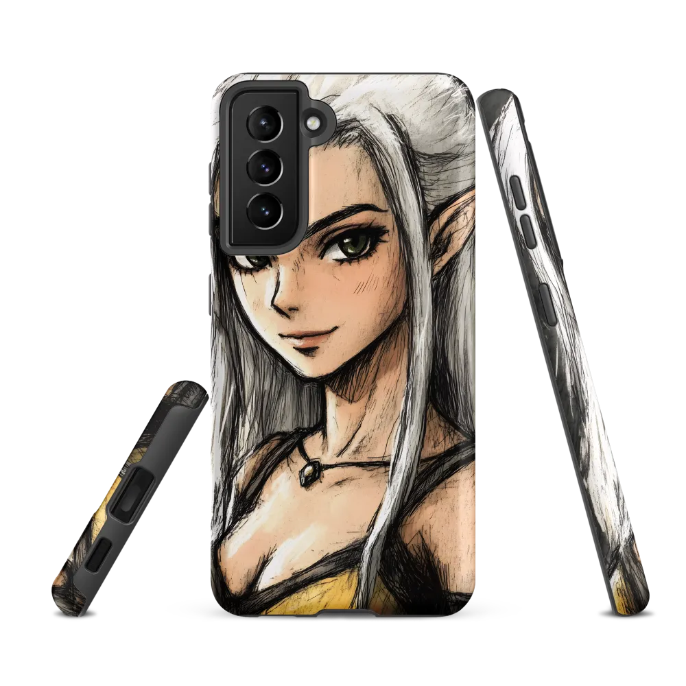 Ethereal Elegance: The Elf's Portrait