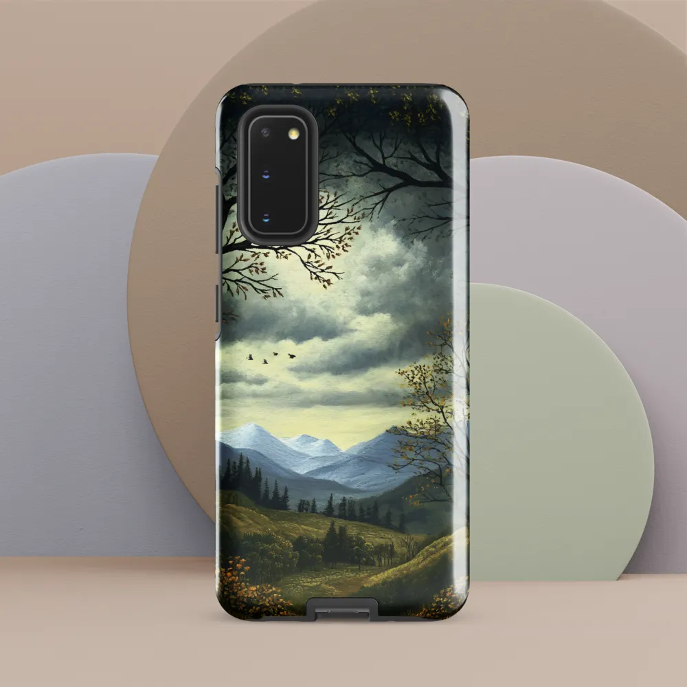 Nature's Embrace: A Tranquil Mountain Landscape