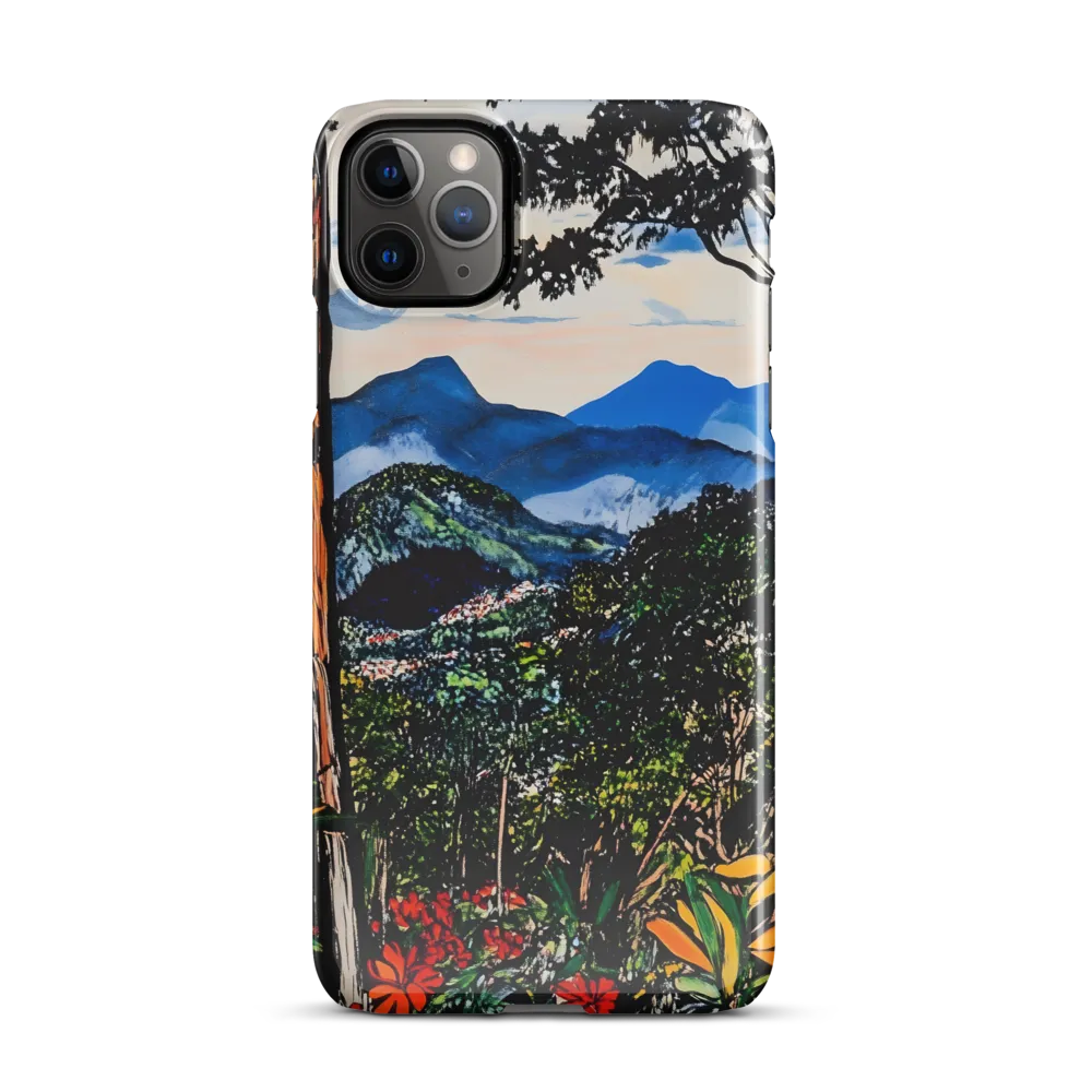 Nature's Vibrant Embrace | Phone Case |  11 Pro Max | Snap Case | Glossy