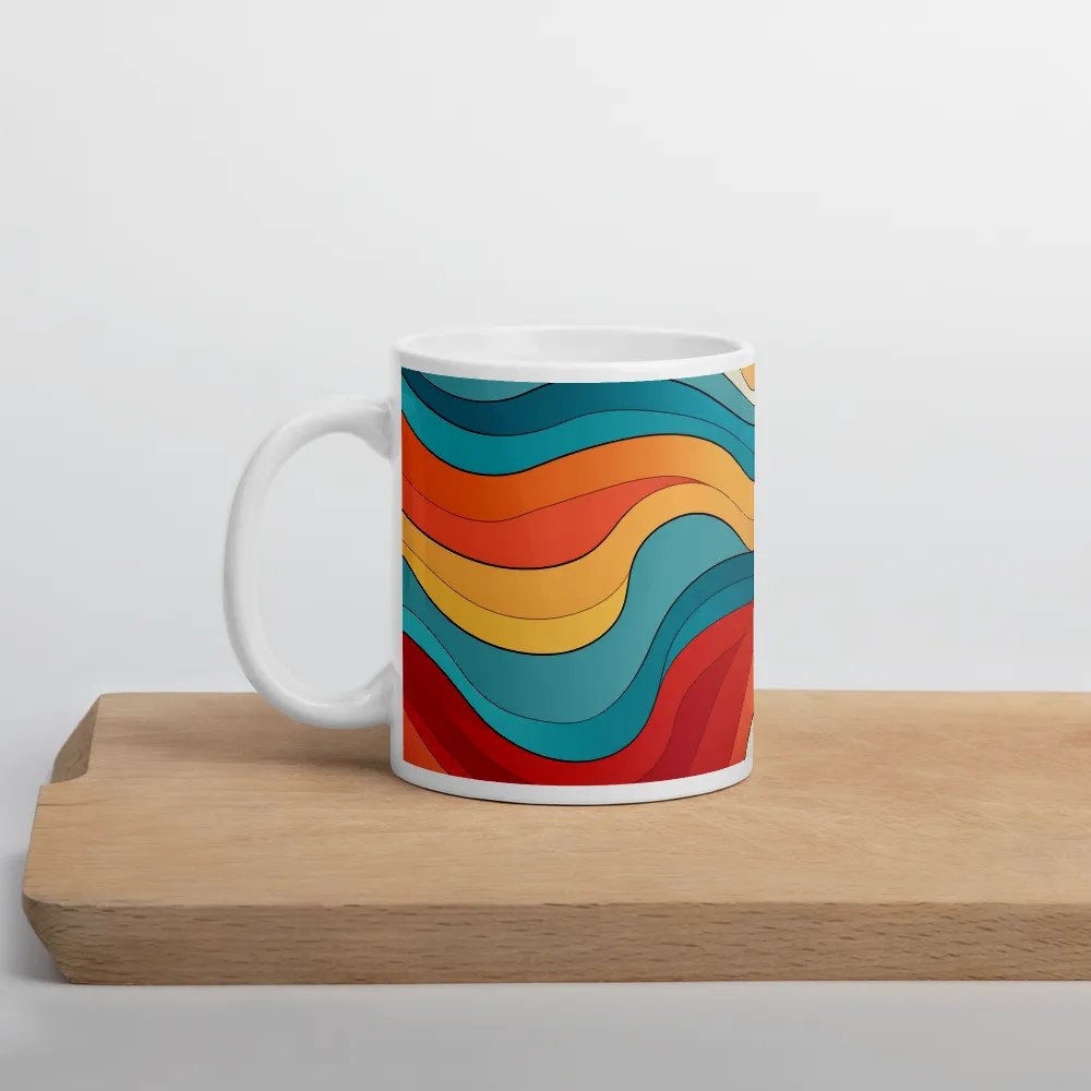 Fluid Harmony | Mug with White inside | 11 oz