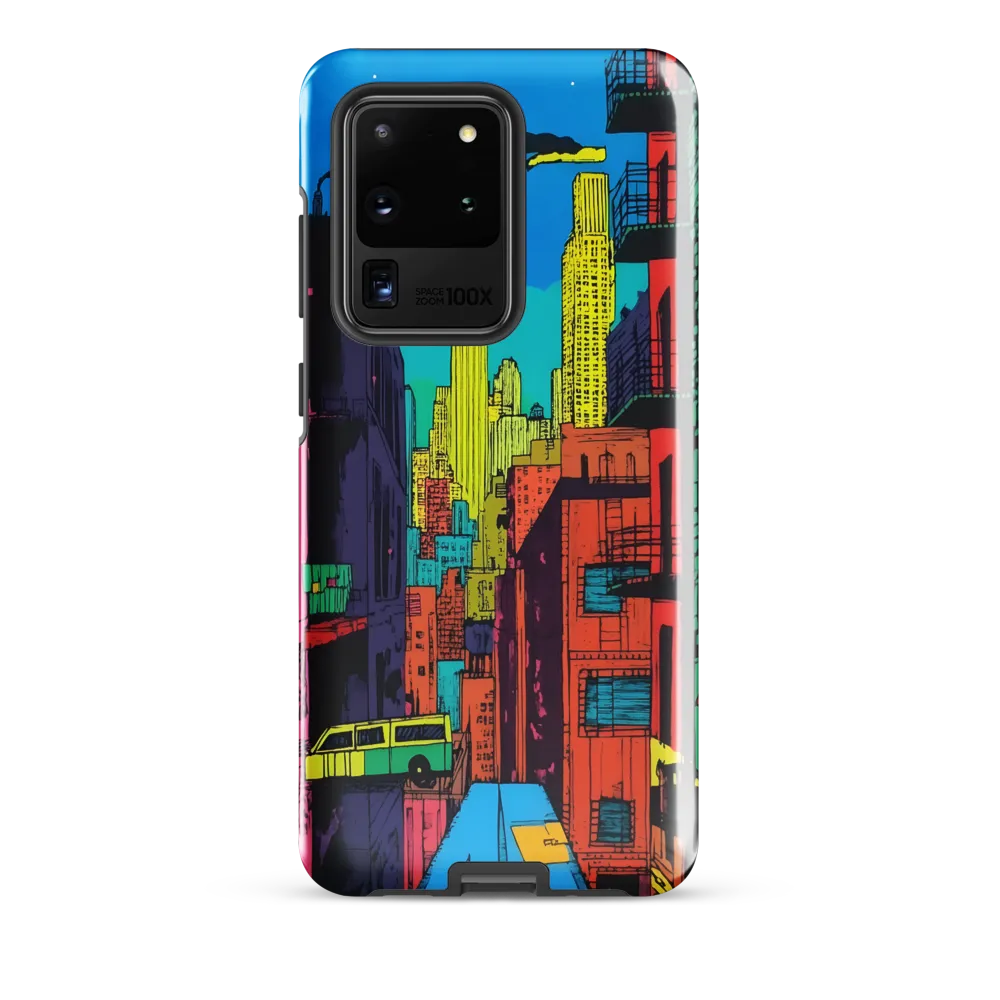 Urban Vibrance: A Pop Art Cityscape