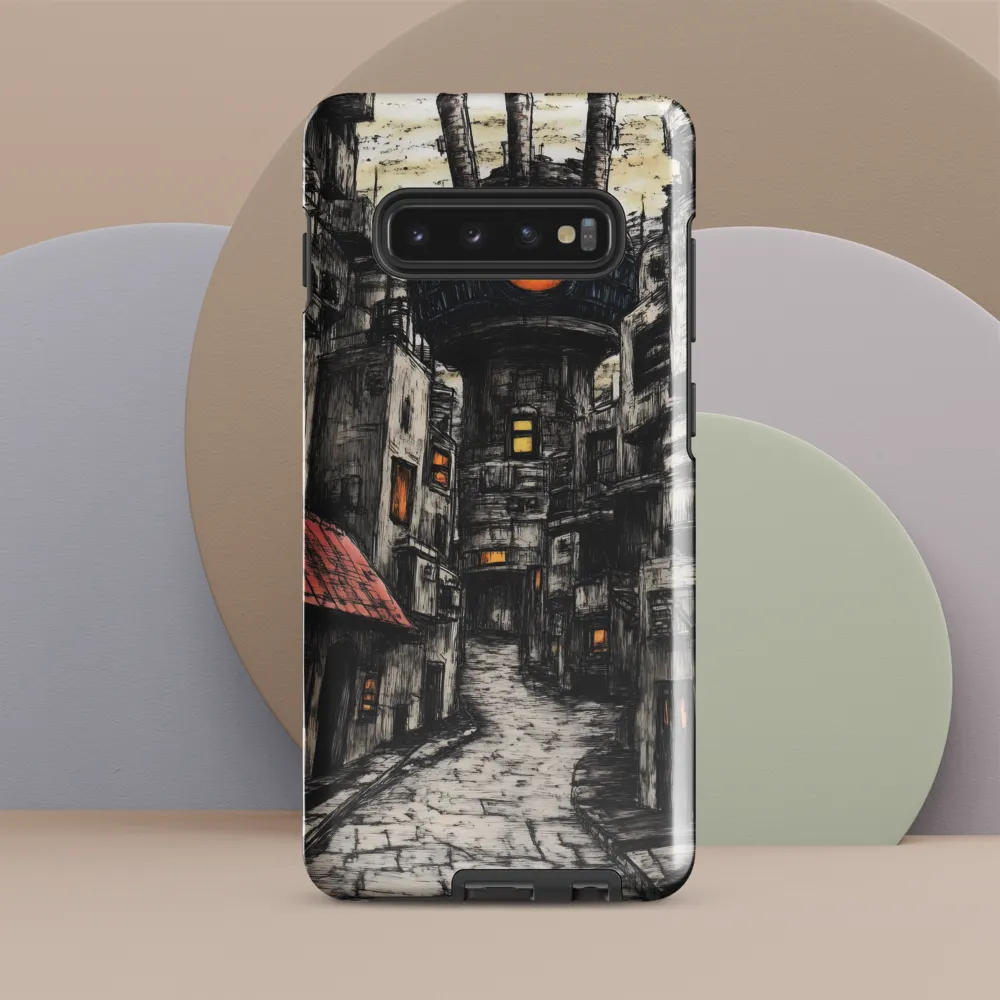 The Smiling Overlord of the Dystopian City | Phone Case |  S10 Plus | Tough Case | Glossy