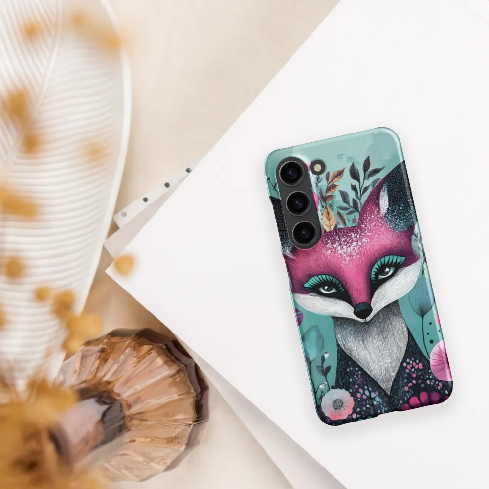 Whimsical Fox Among Blossoms