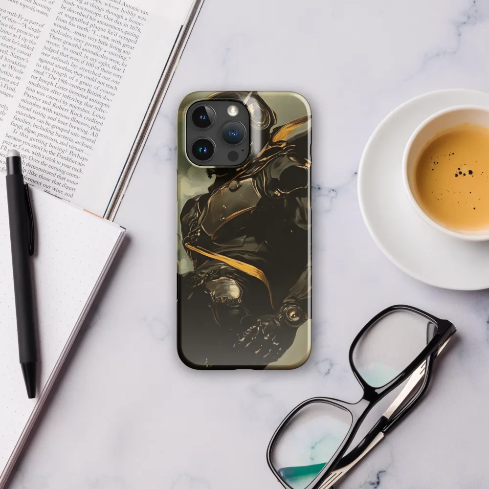 Ethereal Explorer: The Enigmatic Astronaut | Phone Case |  16 Pro Max | Snap Case | Glossy