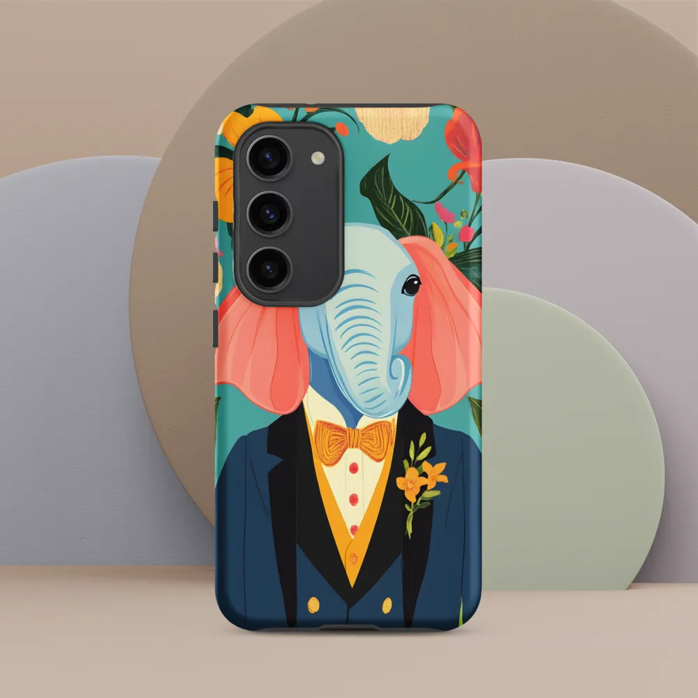 Elegance in Bloom | Phone Case |  S23 | Tough Case | Matte