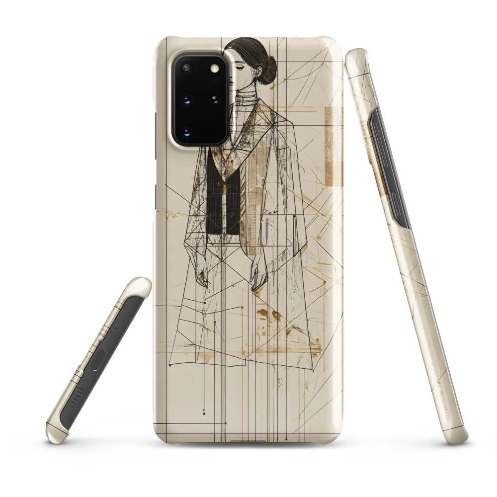 Elegance in Lines | Phone Case |  S20 Plus | Snap Case | Glossy