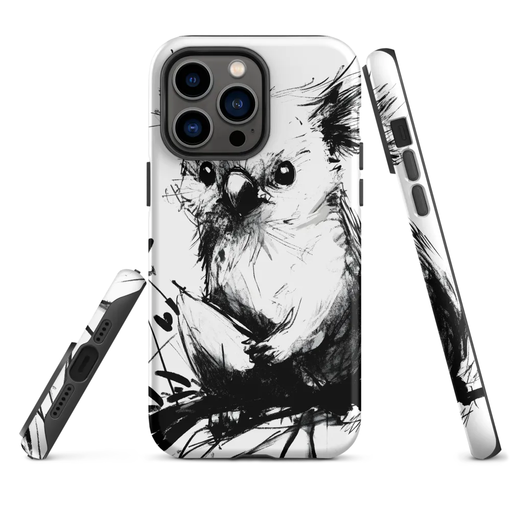 Whimsical Koala in Ink