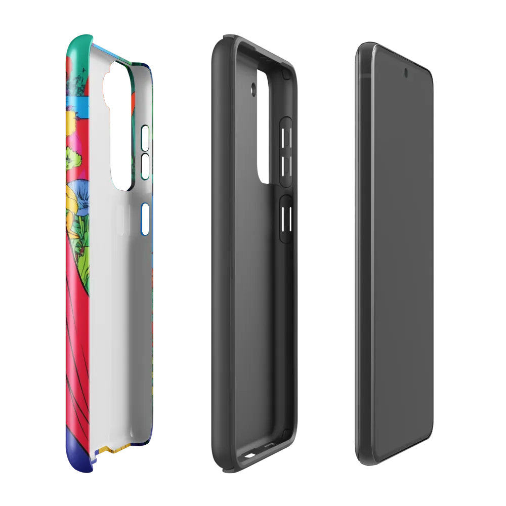 Crowned Surrealism | Phone Case |  S21 FE | Tough Case | Glossy