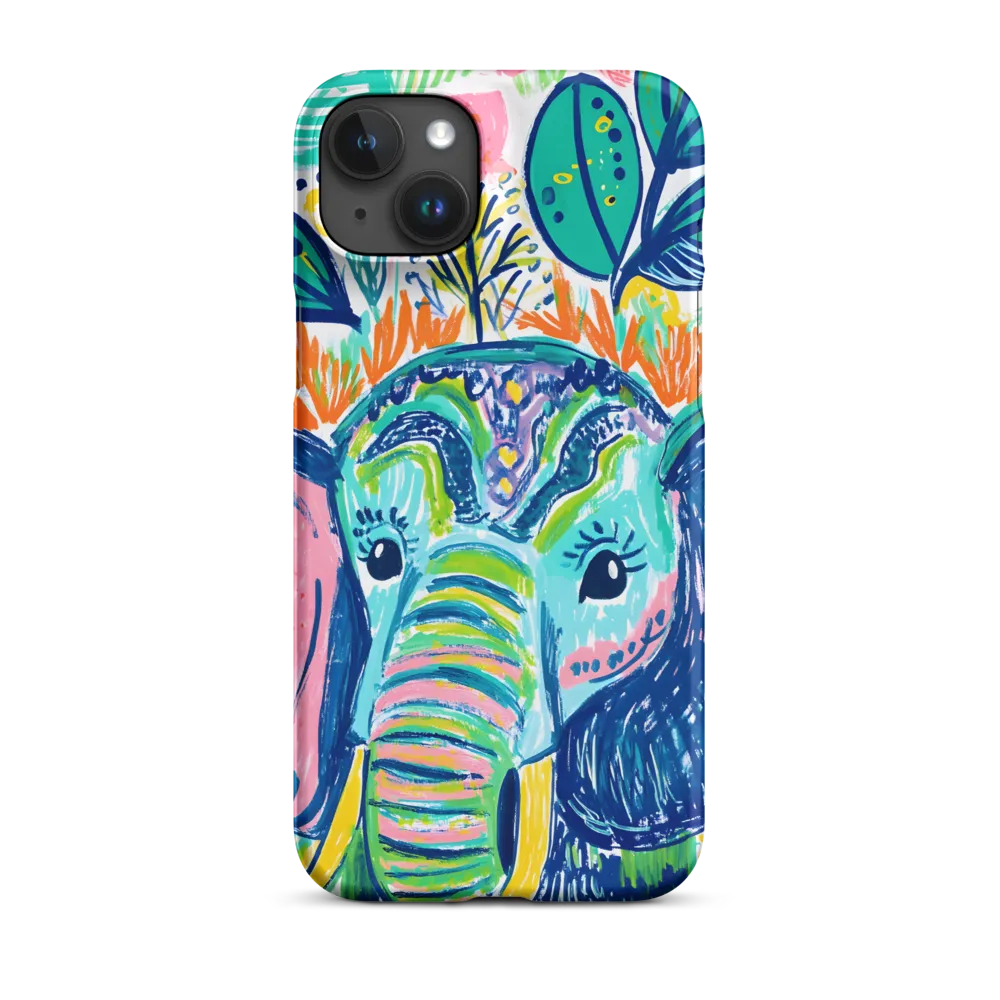 Whimsical Elephant Portrait