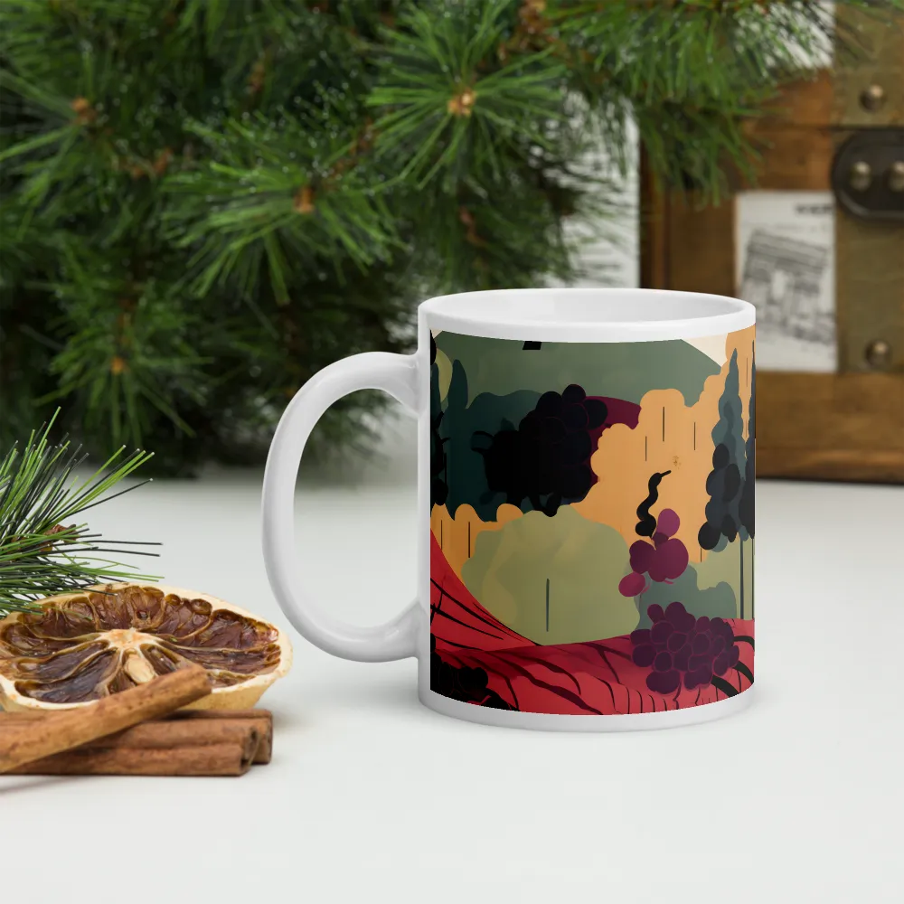 Harmony of Grapes and Life | Mugs | Multiple Sizes & Colors