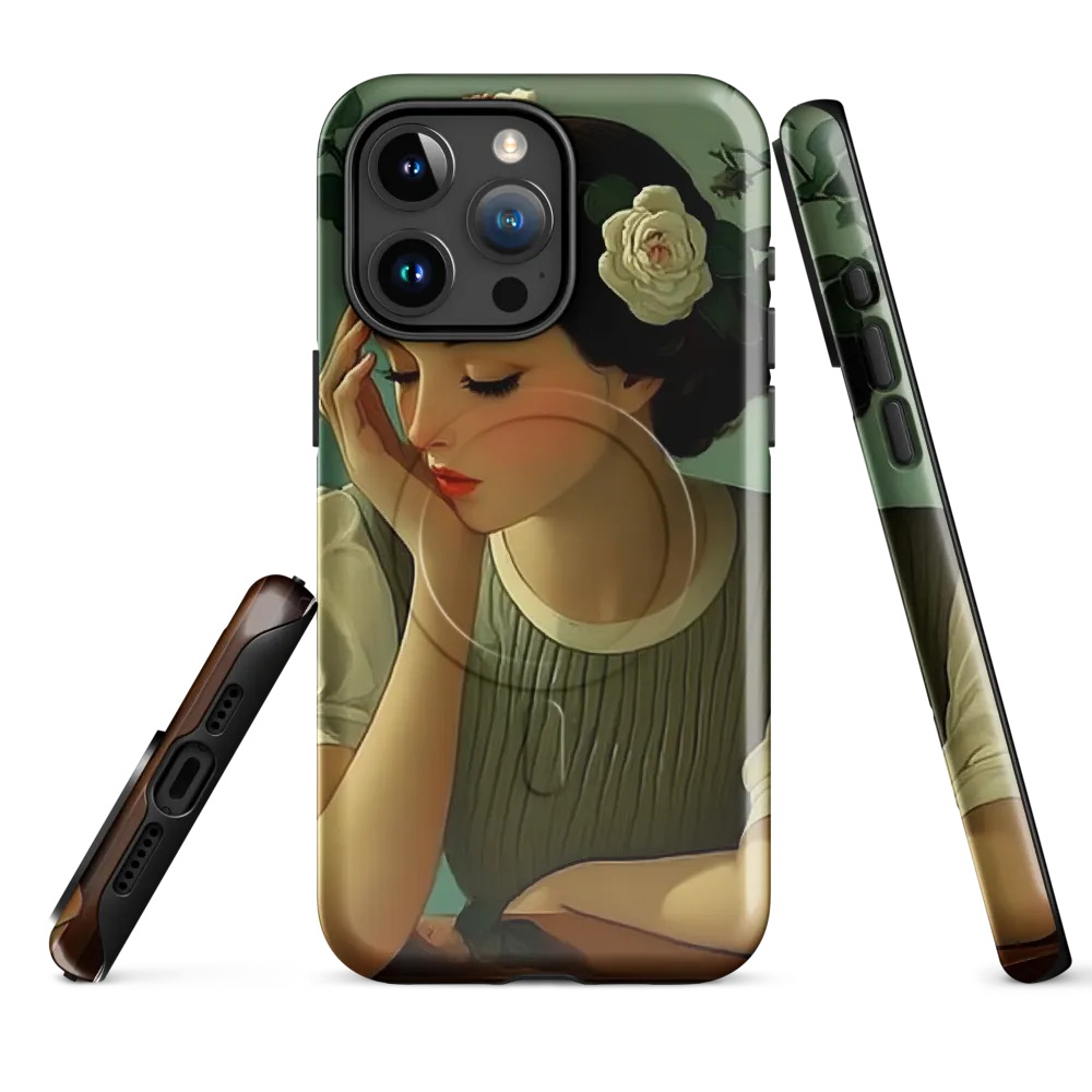 Whispers of Serenity | Phone Case |  15 Pro Max | MagSafe® Tough Case | Glossy