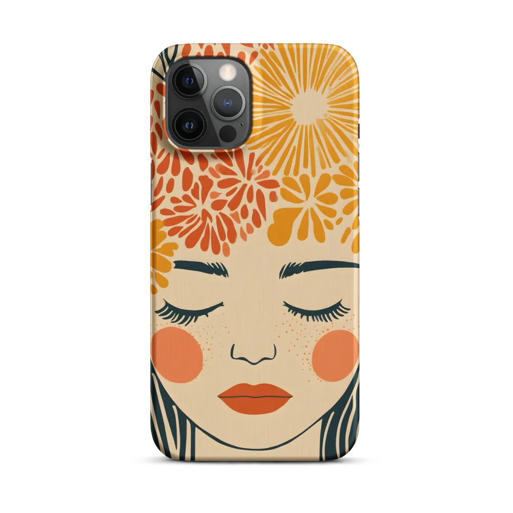 Serenity in Bloom | Phone Case |  12 Pro Max | Snap Case | Matte