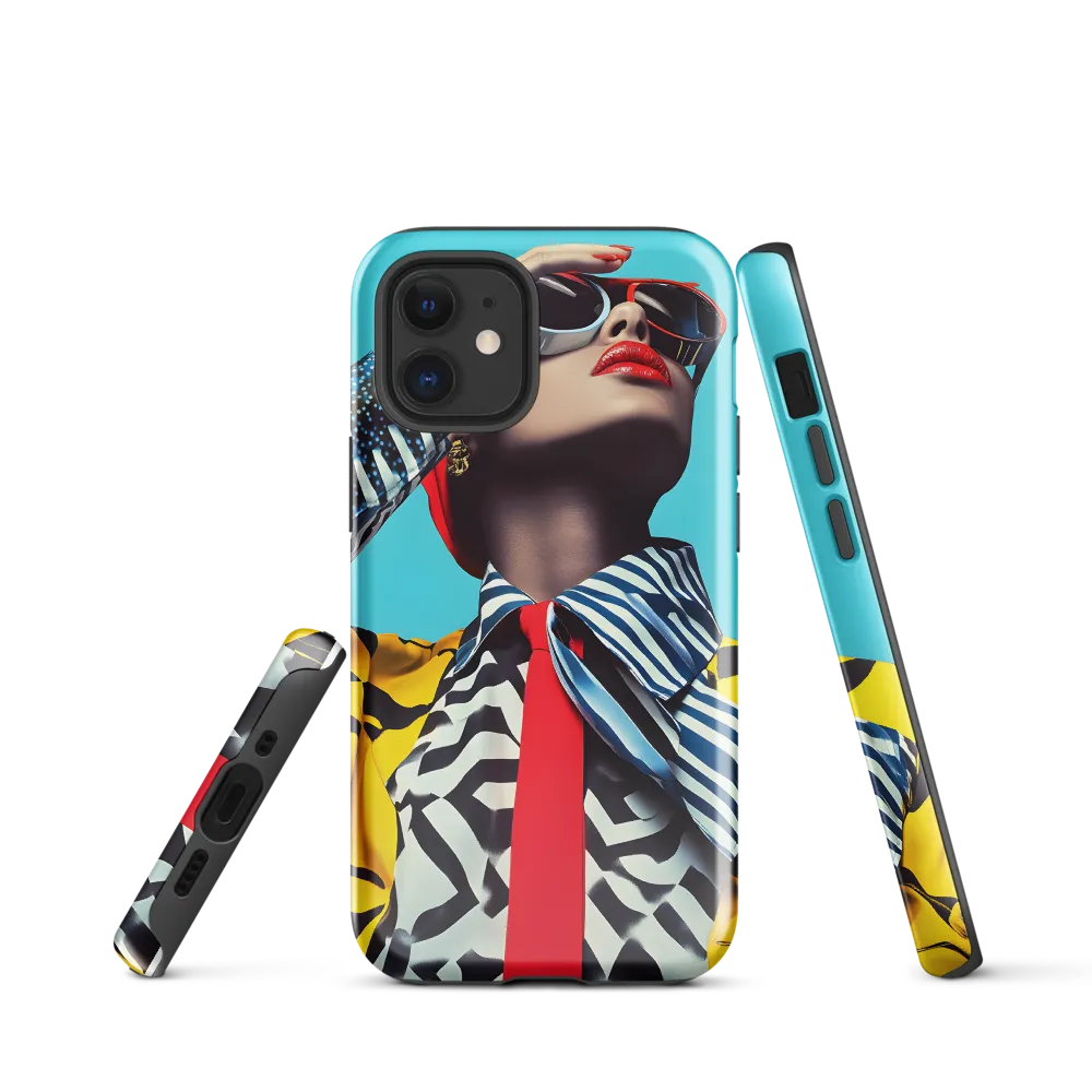 Chic Confidence in Bold Patterns