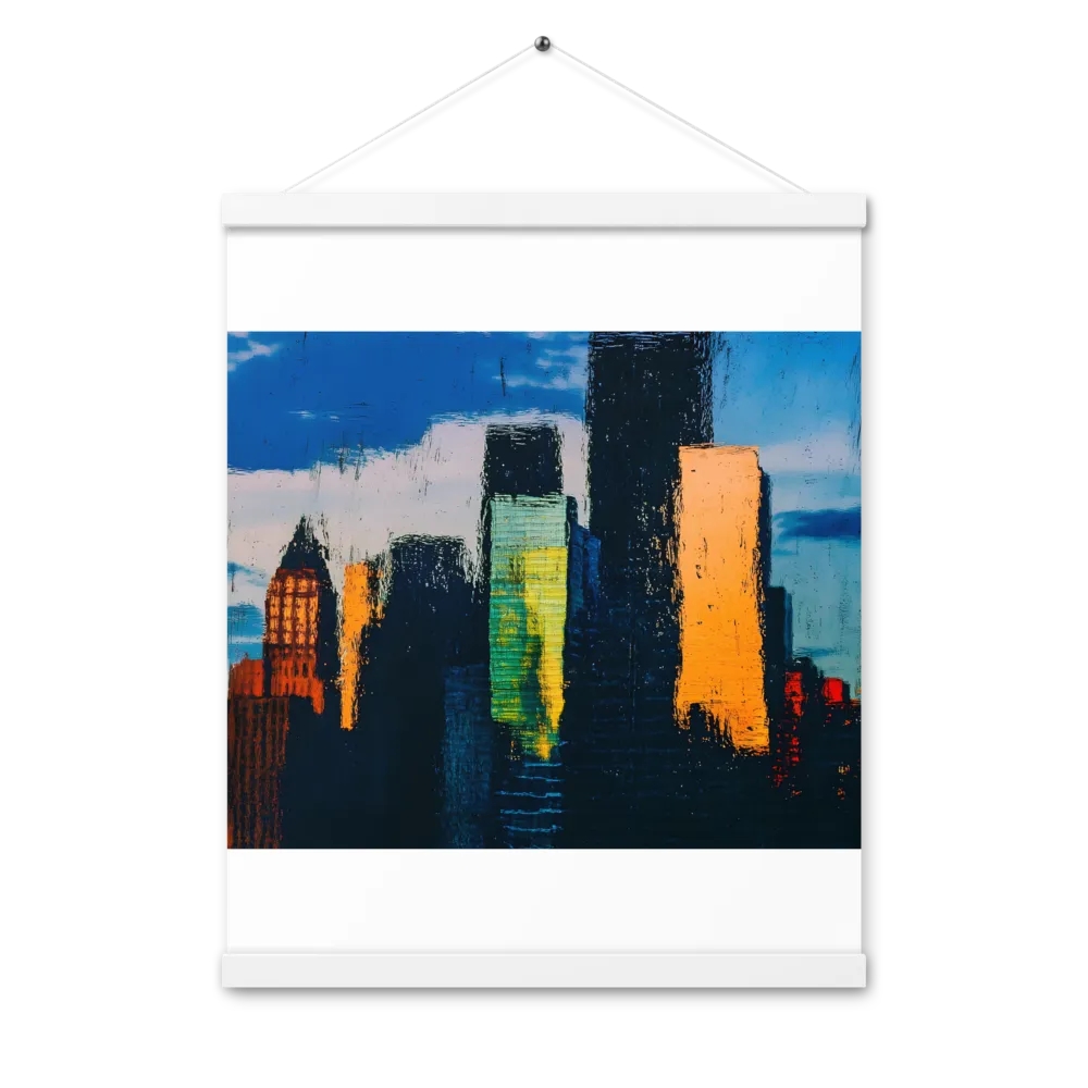 Reflections of Tranquility | Poster With White Wood Hanger | 16″×20″