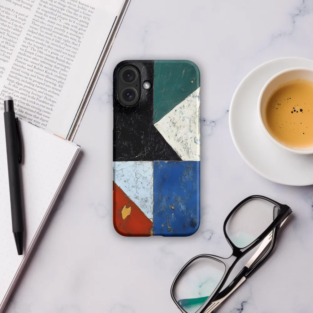 Geometric Tension: An Abstract Exploration | Phone Case |  16 Plus | Snap Case | Matte