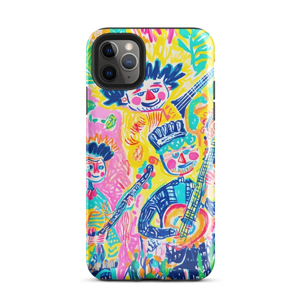 Joyful Duet: A Celebration of Music | Phone Case |  11 Pro Max | Tough Case | Glossy