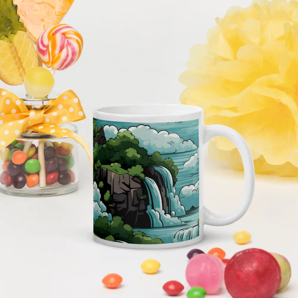 Harmonious Cascades | Mugs | Multiple Sizes & Colors