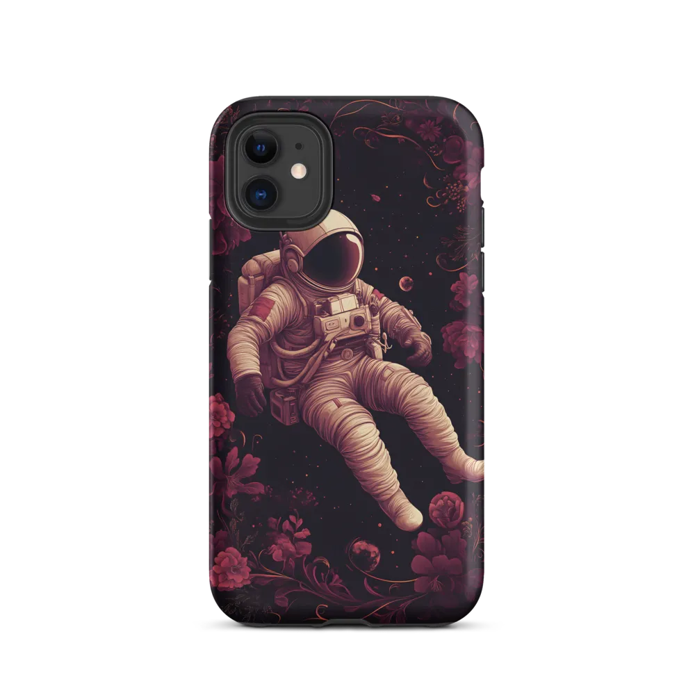 Cosmic Bloom: An Astronaut's Journey