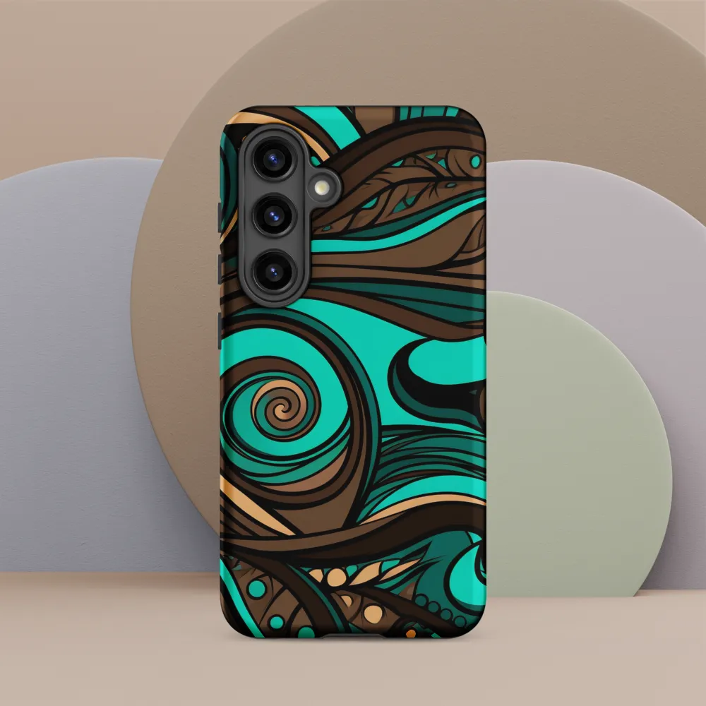 Fluctuating Currents | Phone Case |  S24 | Tough Case | Matte