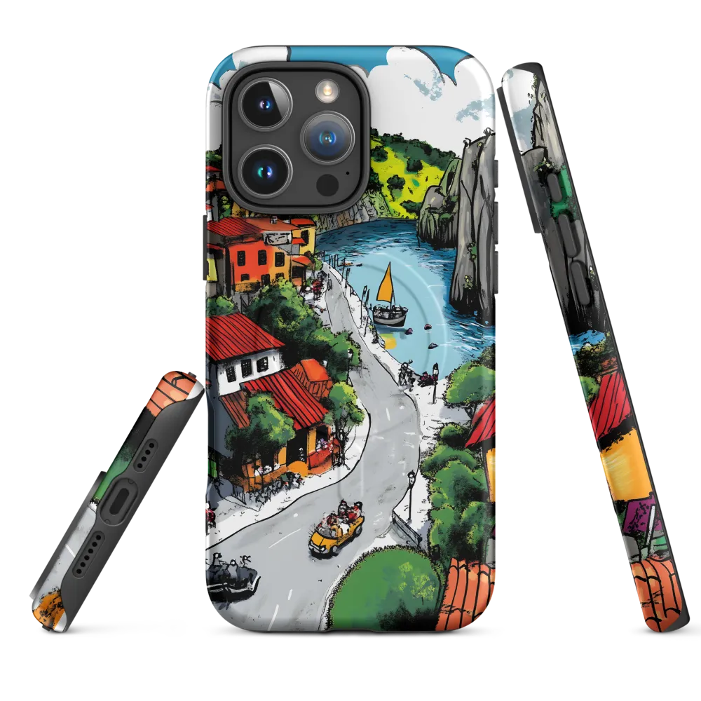Whimsical Village by the Water