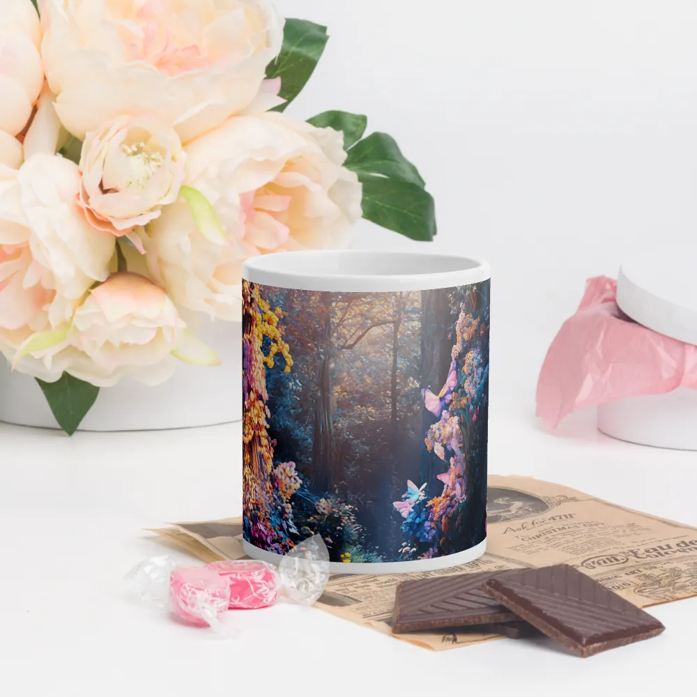 Enchanted Butterfly Forest | Mugs | Multiple Sizes & Colors