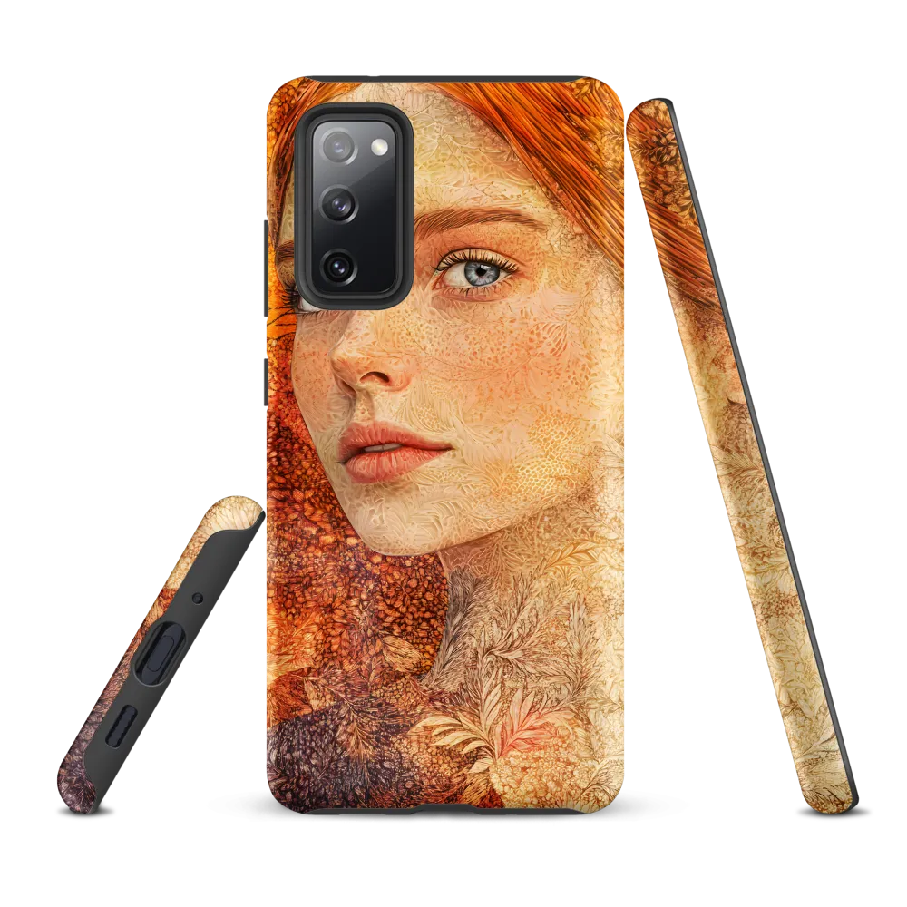 Embracing Autumn's Glow | Phone Case |  S20 FE | Tough Case | Matte