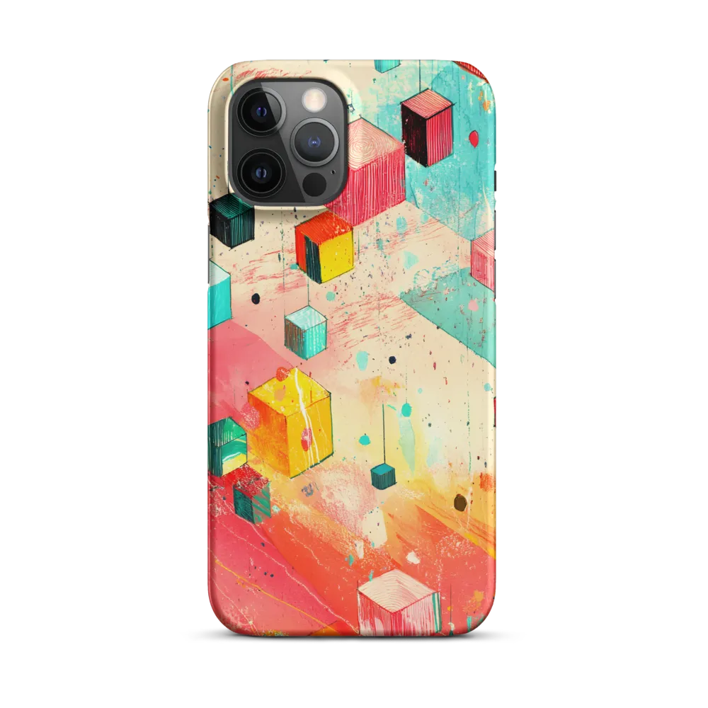 Suspended Cubes in Colorful Abstraction