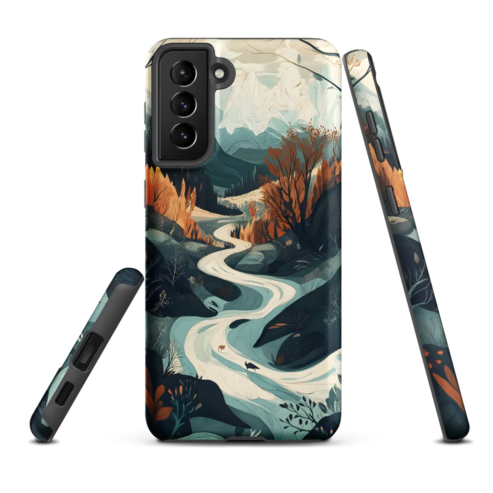 Whispers of Autumn: A Serene River Journey