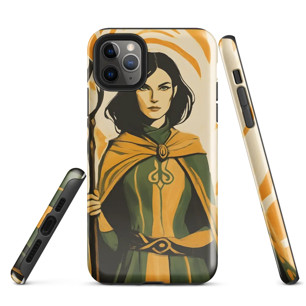 Sorceress of the Orange Realm | Phone Case |  11 Pro Max | Tough Case | Glossy