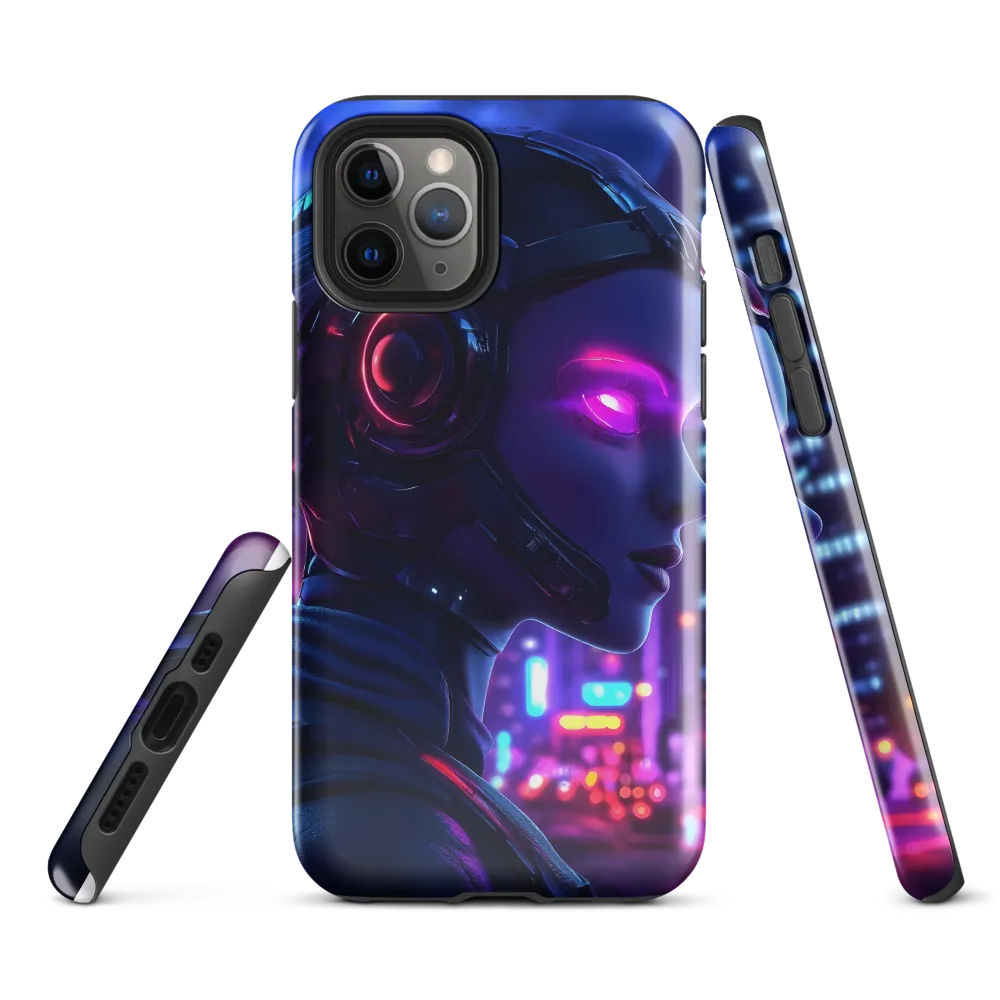 Neon Dreams: A Cyborg's Mystique