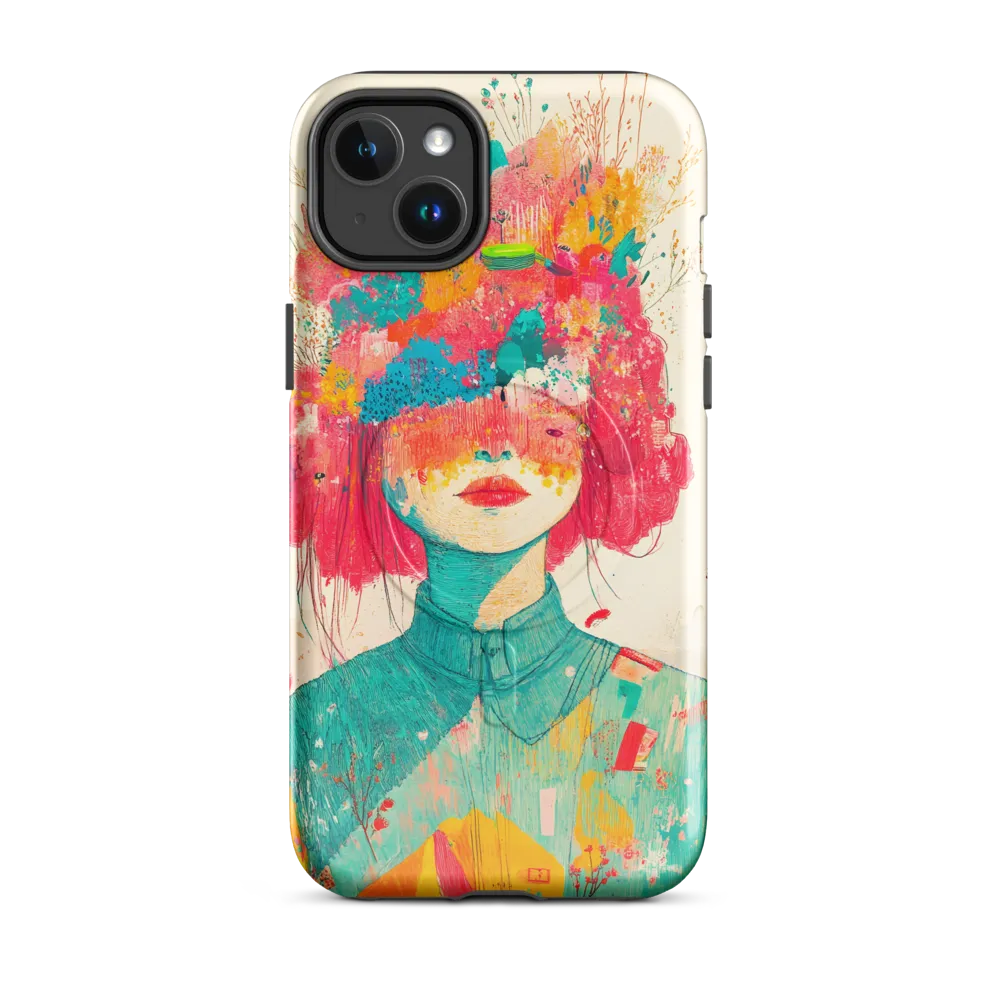 Whimsical Floral Portrait