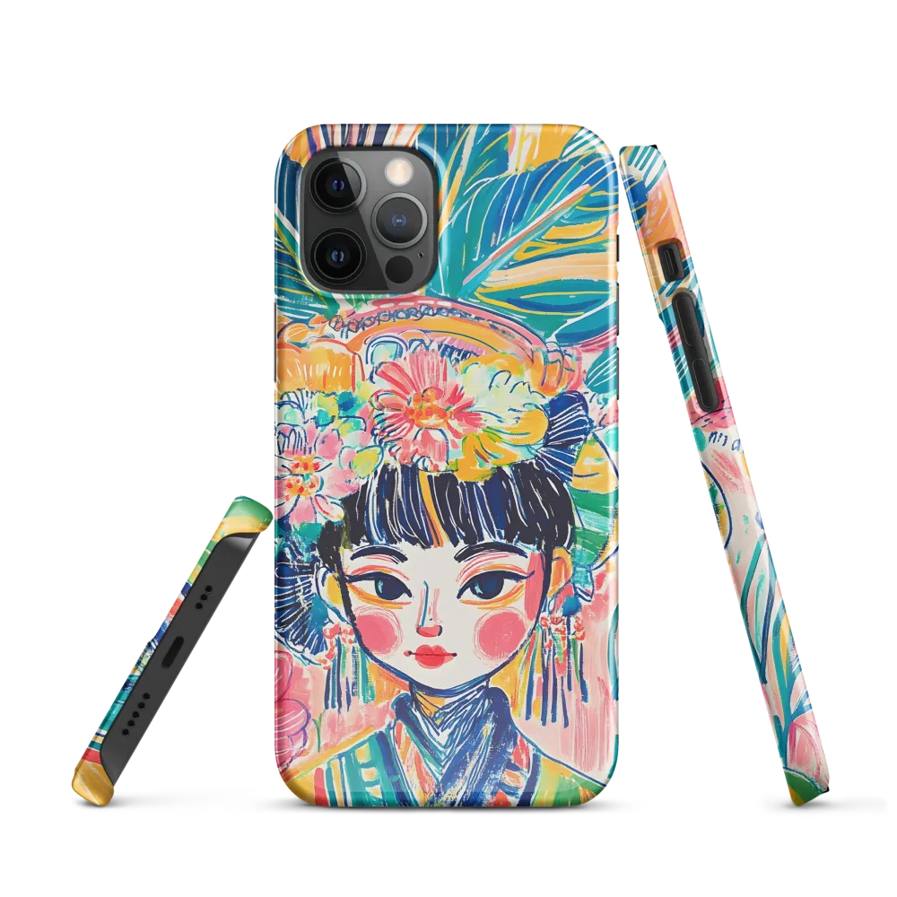 Blossoming Serenity | Phone Case |  12 Pro | Snap Case | Glossy