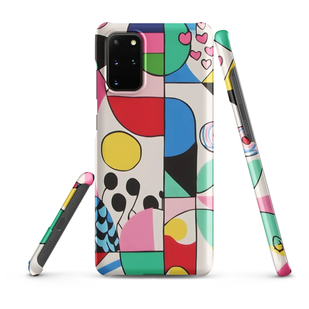 Dynamic Interplay of Shapes | Phone Case |  S20 Plus | Snap Case | Matte
