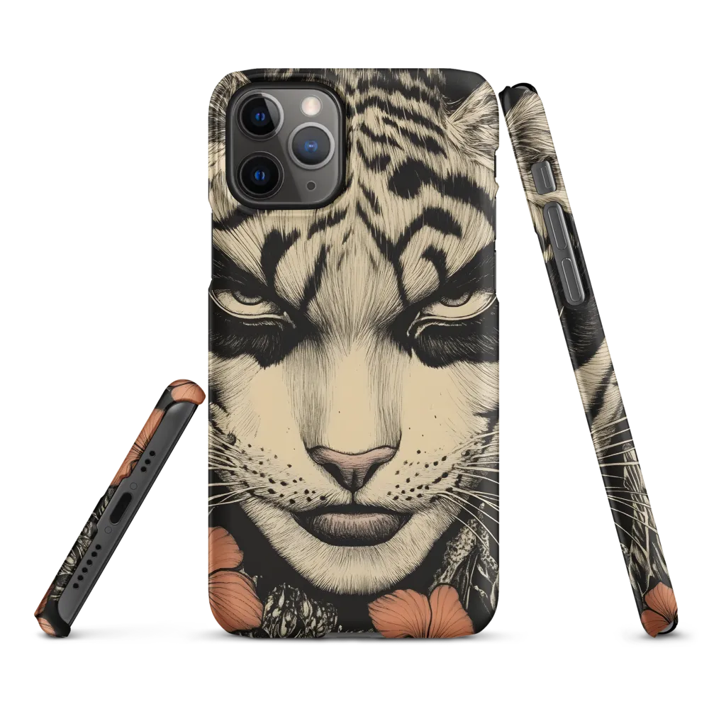 Feline Majesty: The Human-Leopard Connection | Phone Case |  11 Pro | Snap Case | Matte