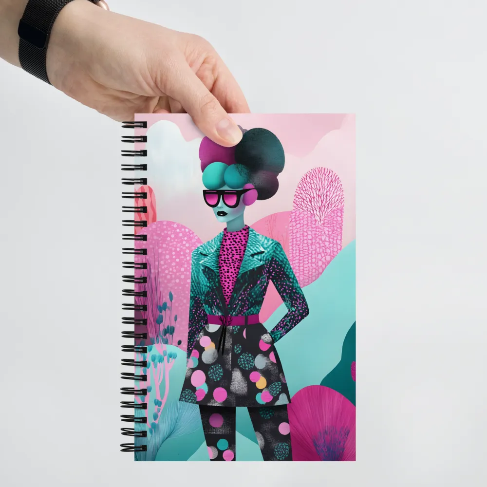 Bold Elegance in Color | Spiral Notebook