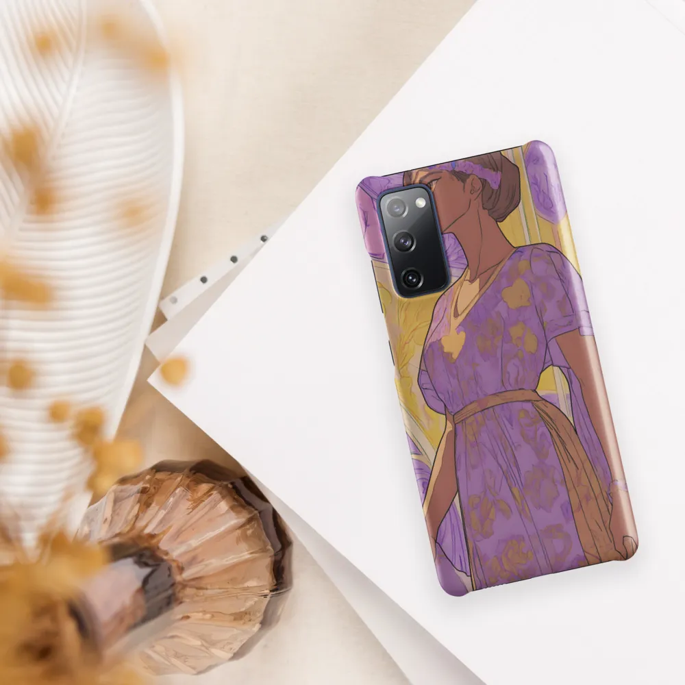 Elegance in Floral Harmony | Phone Case |  S20 FE | Snap Case | Matte